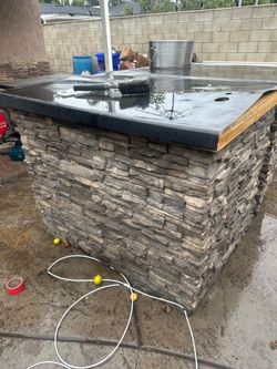 Outdoor counter top