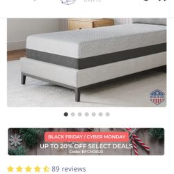 Two mattresses XL Twin. Like New! Receipt attached.