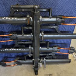 Kuat NV 2.0 4-Bike Hitch Rack Orange/Black 2” Hitch