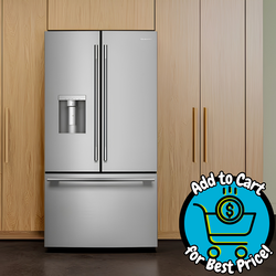 KitchenAid 36 Inch Wide 30 Cu. Ft. Energy Star Certified Fingerprint Resistant French Door Refrigerator with Max Cool and Max Freeze