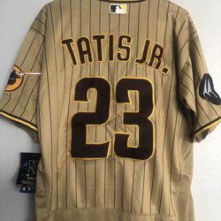 Tatis JR San Diego Padres Jersey-Tan