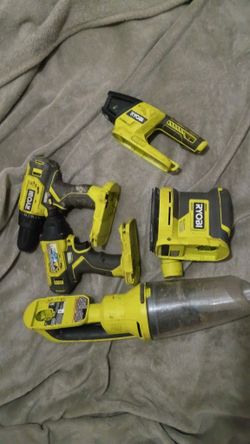 Ryobi Cordless Tool Lot – 4 Pieces