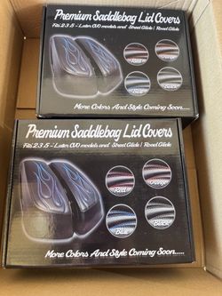 Harley Davidson saddlebag lid covers brand new 2024+