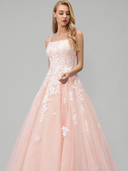 Beautiful Pink Dress For Sweet 16/prom 