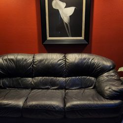 Leather Couch 