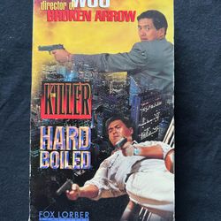 John Woo's The Killer  & Hard Boiled Vhs