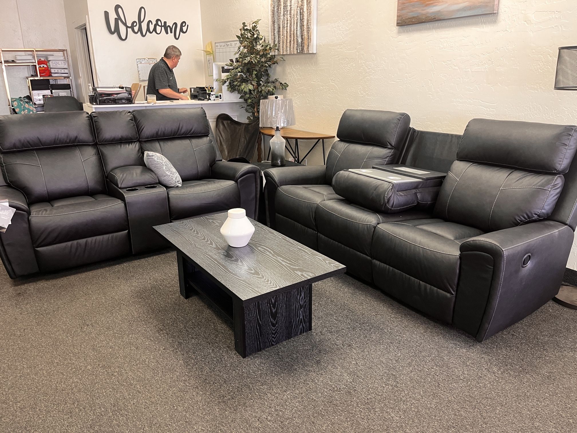 Sofa And Loveseat Recliner And Rocks