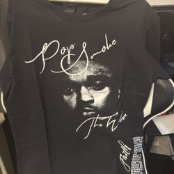 Black Vlone Tshirt Pop Smoke