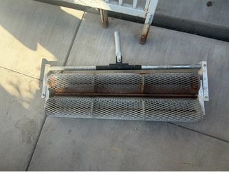 Concrete double roller tamp