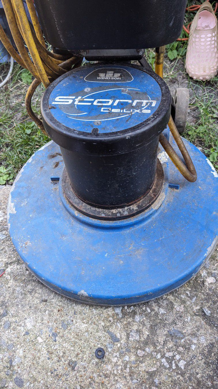 Floor Scrubber 15" No Drive Plate Works Good 