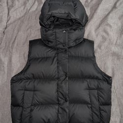 Lululemon Women's Wunder Puff Cropped Vest Size 10 Black