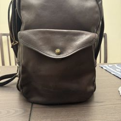 Filson Journeyman Leather Backpack 