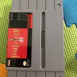 SNES Final Fantasy II - Original And Authentic