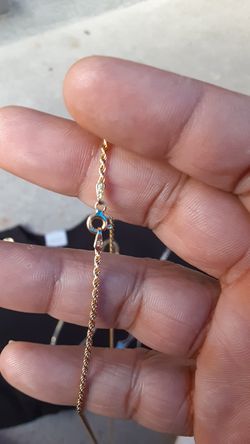 28' rope chain 925 silver