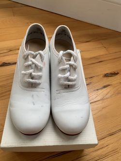 Girls Sz 13.5 Stomper Clogging Dance Shoes Like New