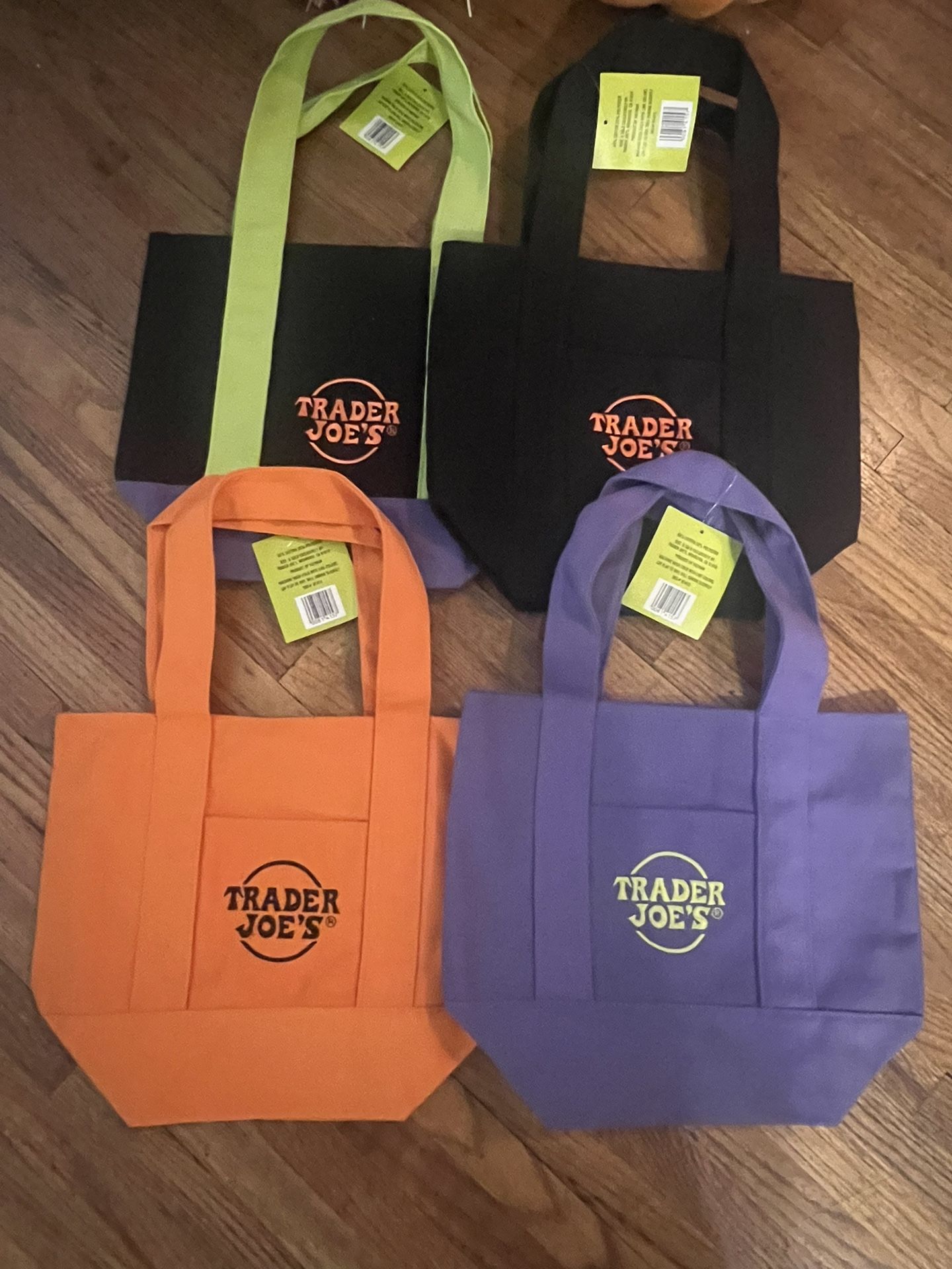 Mini Trader Joe’s Halloween Tote Bags