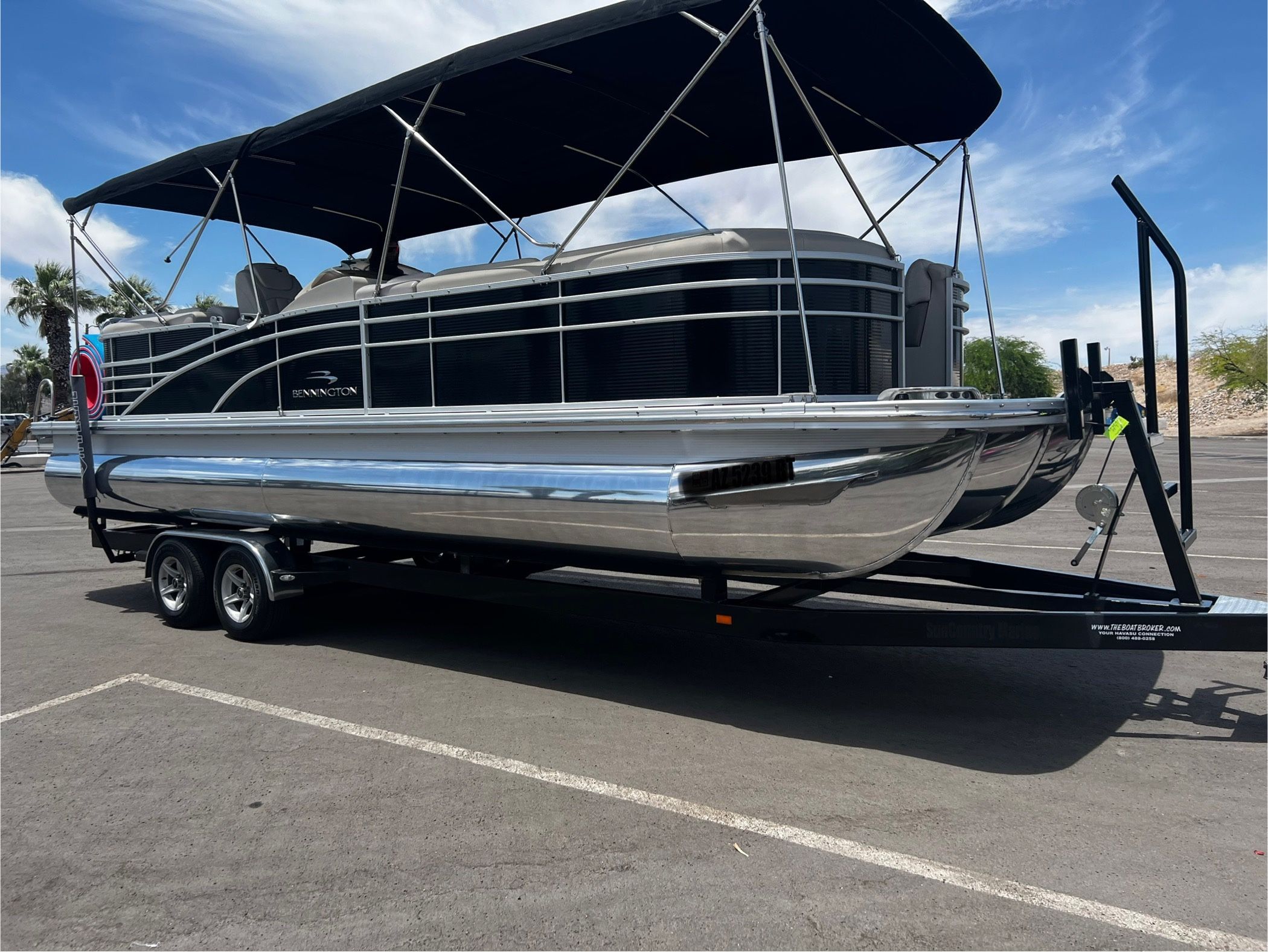 🔥 2014 Bennington Pontoon Boat – Yamaha 350 Outboard + Trailer! 🔥
