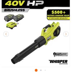 Ryobi Jet Fan Leaf Blower