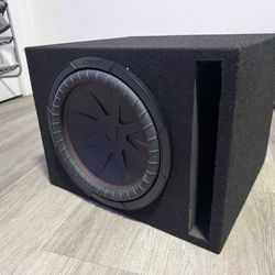 single 12” subwoofer