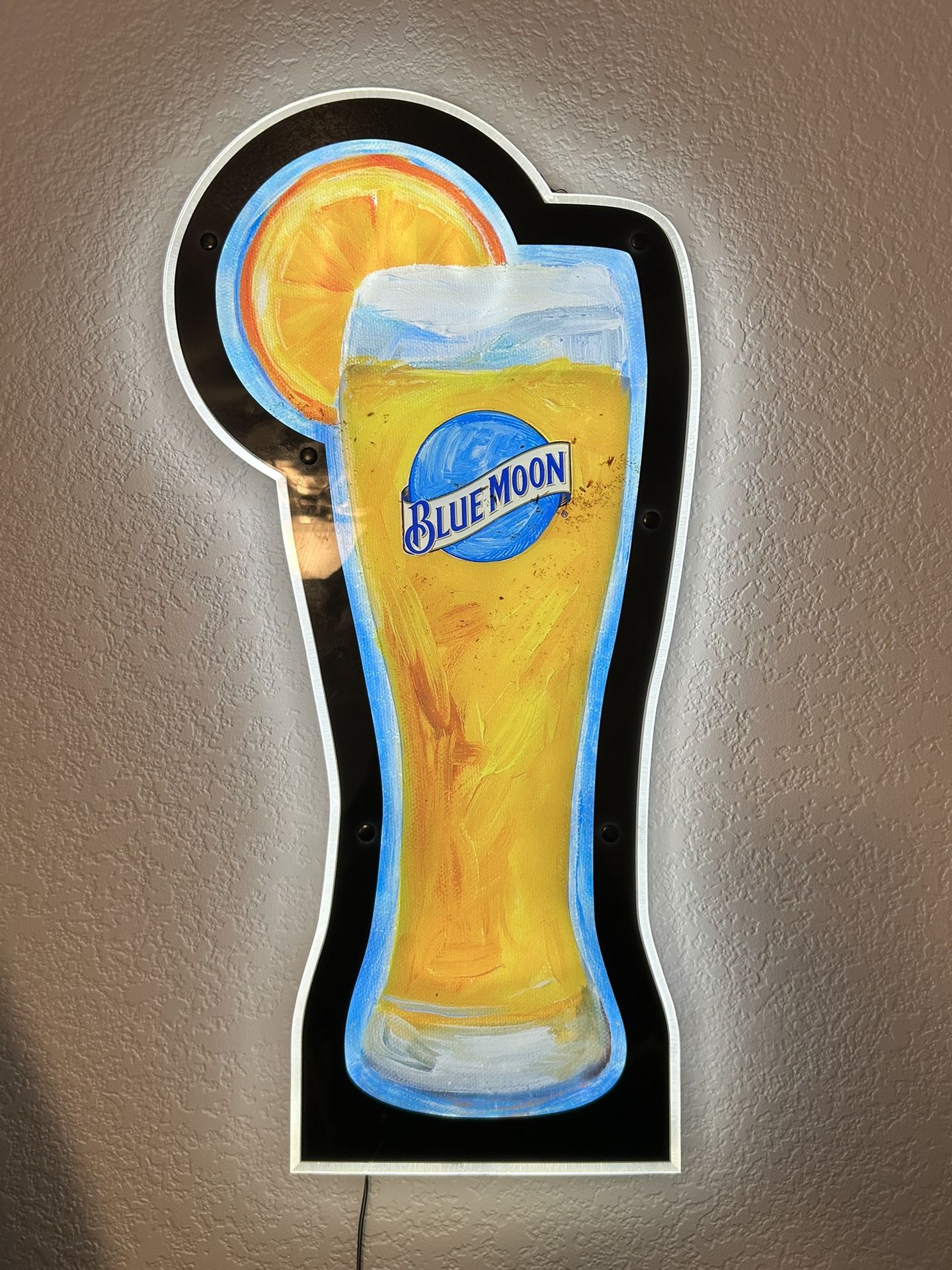 Blue Moon LED Sign 