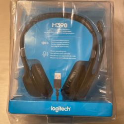 Logitech H390 USB Computer Headset