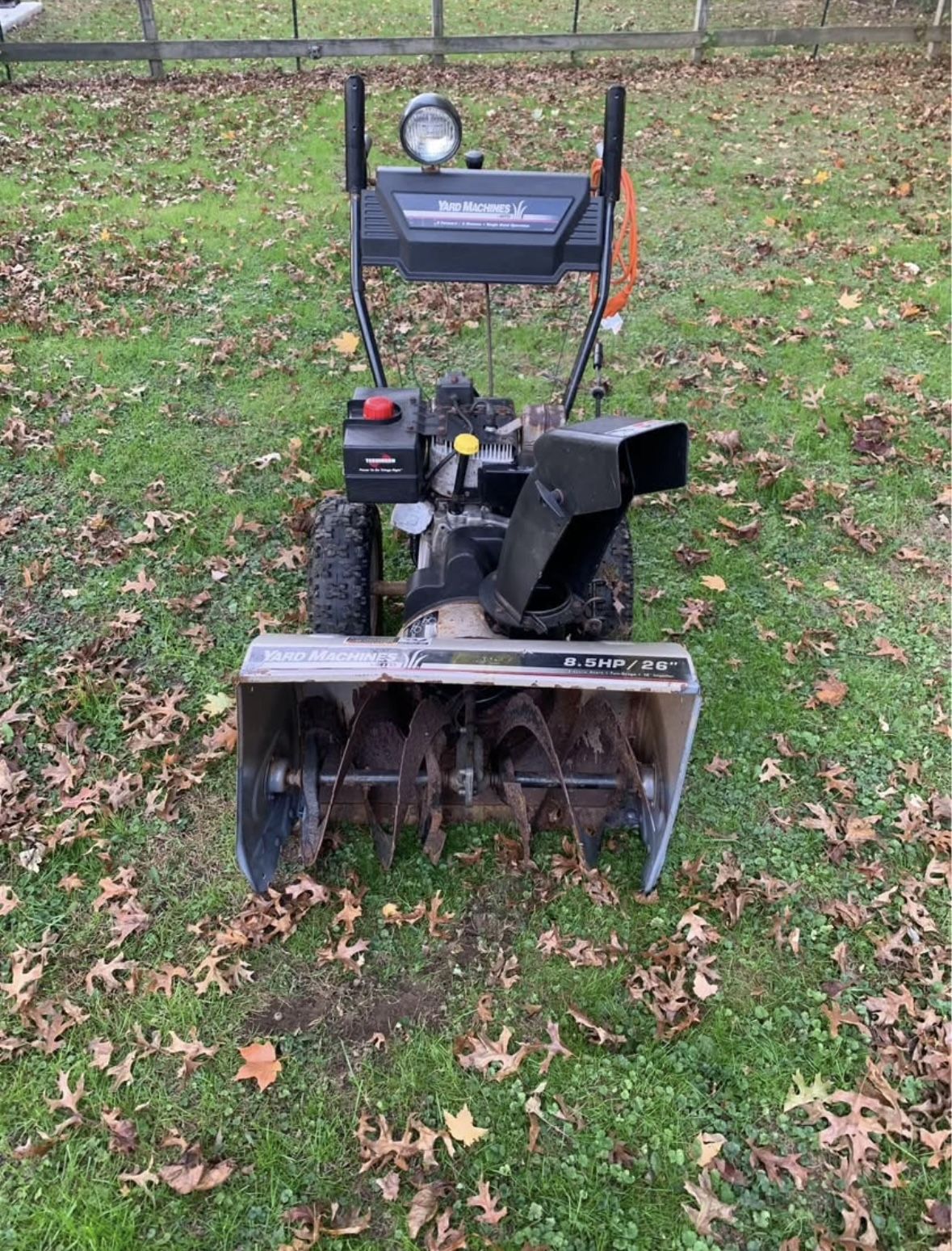 MTD Yard Machines 26” Inch Path Stage Snowblower W