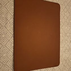 15 in Apple MacBook Leather Sleeve - Saddle Brown