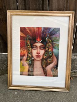 Framed Shaman print