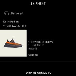 Yeezy Carbon Beluga Size 9 DS