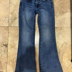 Aéropostale Low Rise Flare Jeans Xs Petite 