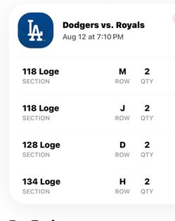 Dodgers Hello Kitty Night Tickets