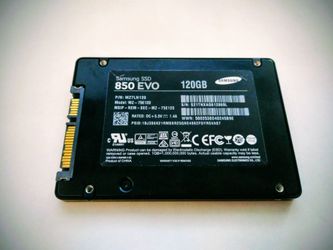 Windows 11 64 Bit OS Samsung 850 EVO 120GB SSD