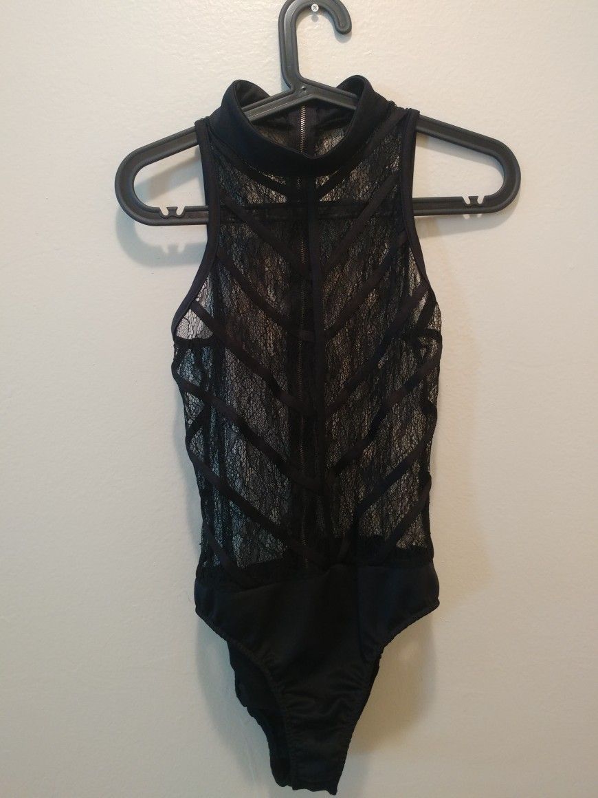 Black Lace Bodysuit