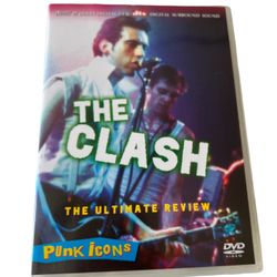 Punk Icons: The Clash - The Ultimate Review DVD NTSC (2005).  Music Reviews LTD Punk B23 
