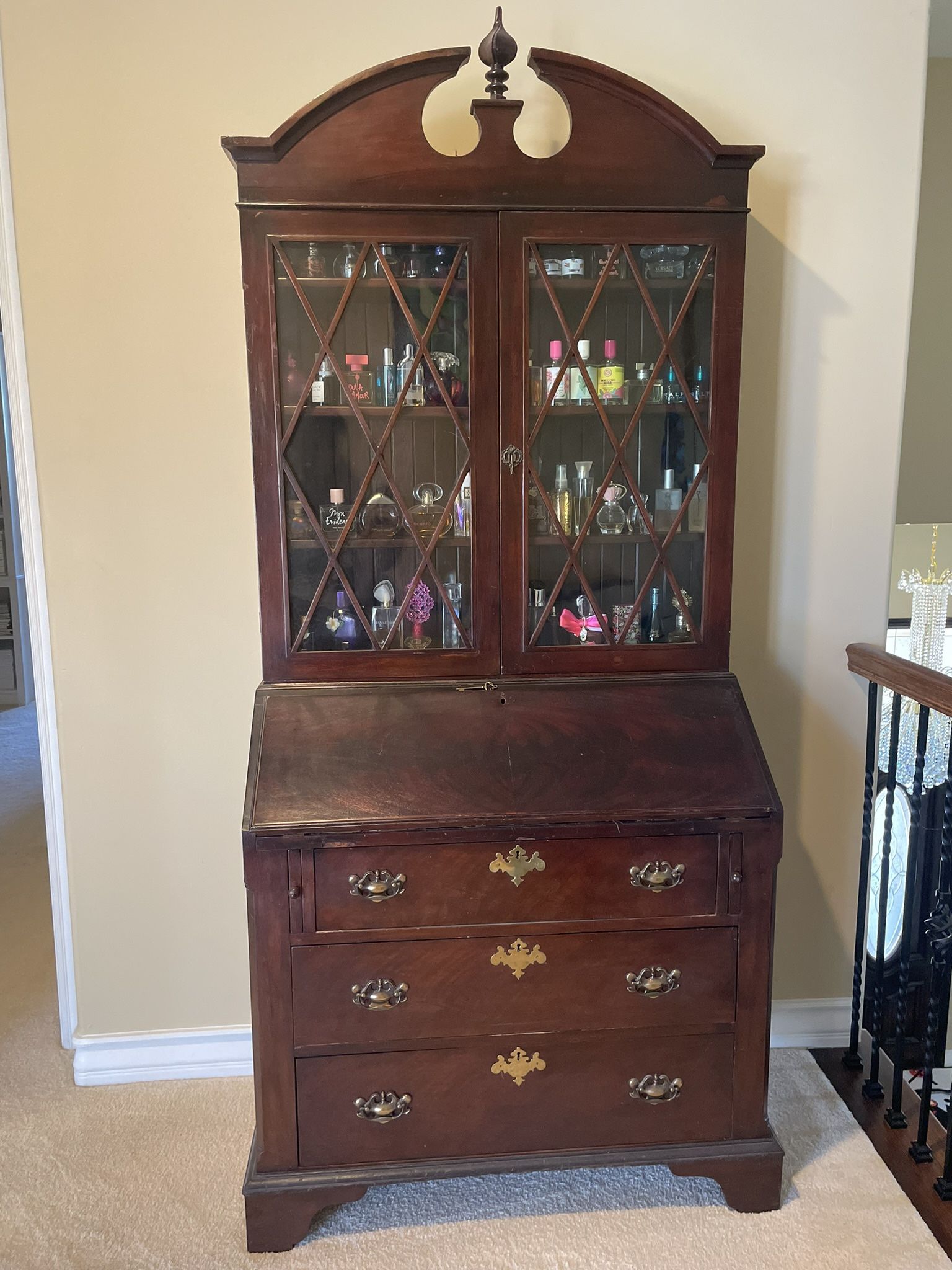 Secretary Desk + Cabinet