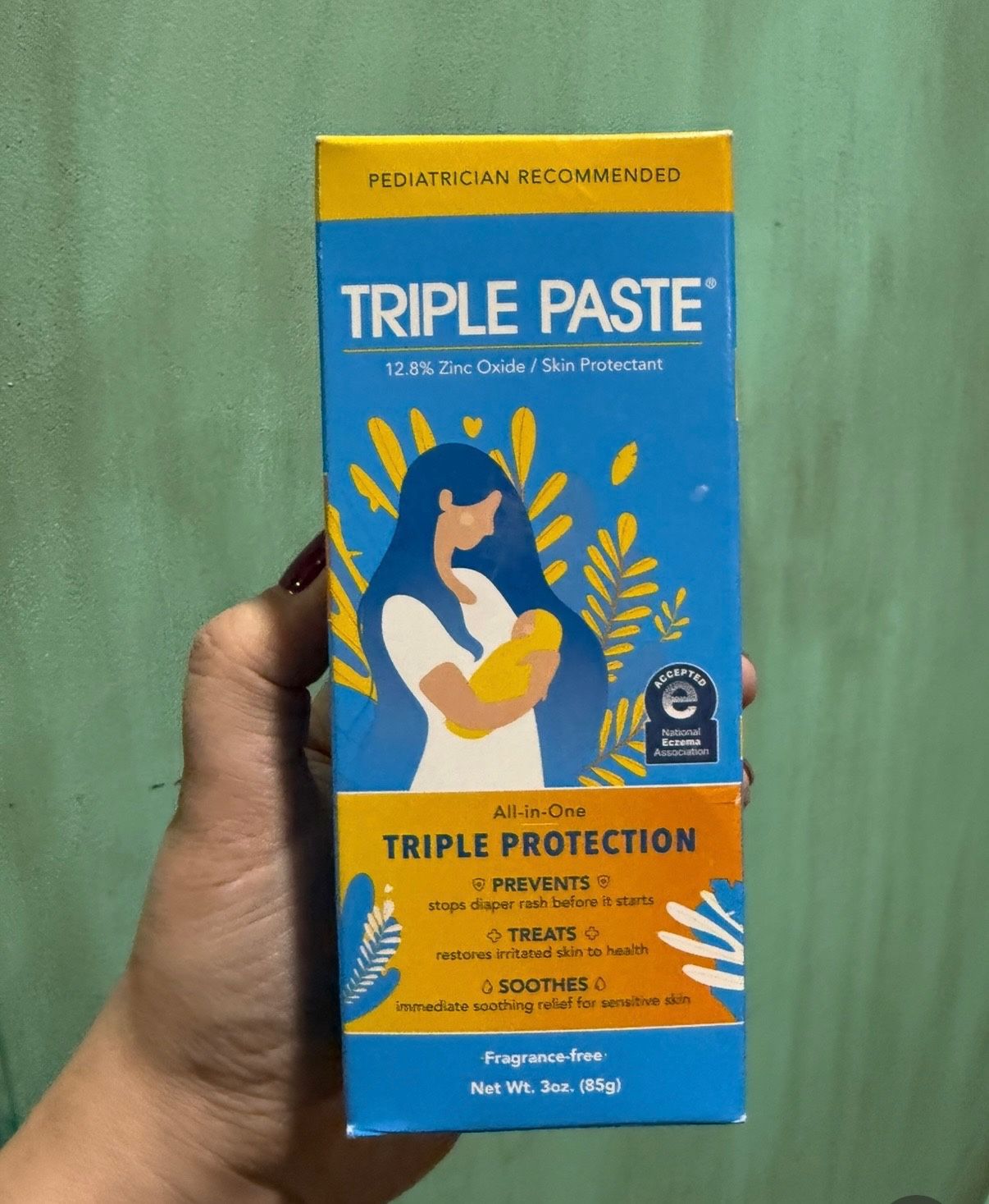 Triple Paste Baby Diaper Rash Cream