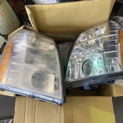 Front Head Light Assembly For 2008 Cadillac Escalade 