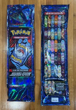 Pokémon Santa Cruz Skateboard Bling Bag ( Sealed )