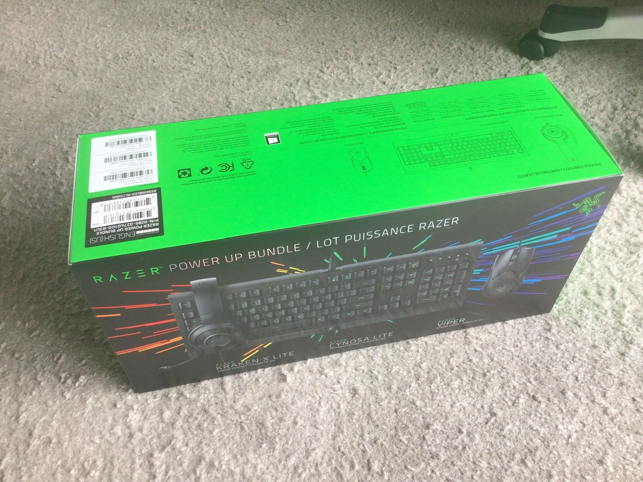 RGB Gaming Keyboard Bundle $75