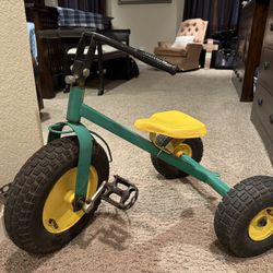 Vintage 70-1980a John Deere Mighty Trick Tricycle, Kept In Excellent Shape 