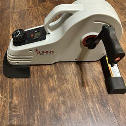 Sunny Health Fitness Exercise Pedal Under Desk Bike Elliptical 
