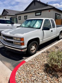 1998 Chevrolet Silverado extended cab.