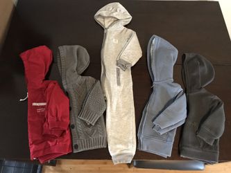 Boys Hoodies & Coverall - 12-18M