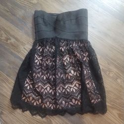 Strapless, fitted dress~size 11