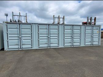 40' High Cube 4-Side Door, 1-Trip Shipping Container