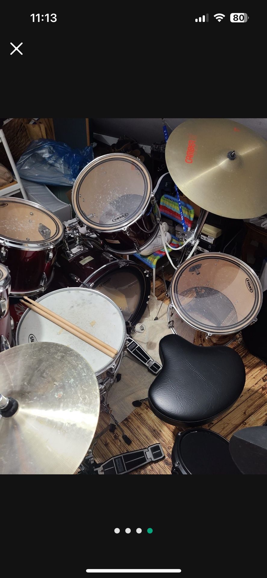 Evan Drumset