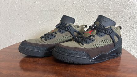 Air Jordan Spizike Low Medium Olive - Size 9 - Like New