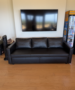 Black Sleeper Sofa
