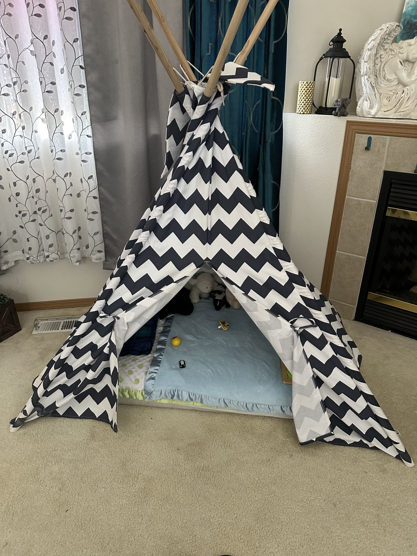 Canvas Tent With Mattress