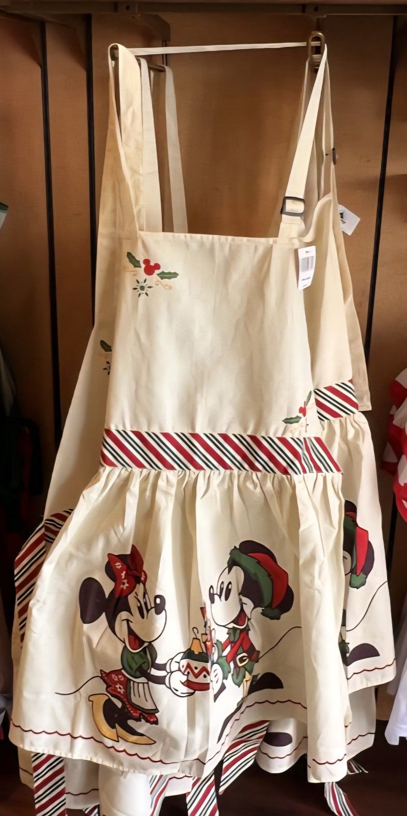 Disney Epcot Germany World Showcase Minnie and Mickey Apron 
